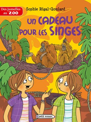 cover image of Les jumelles au zoo